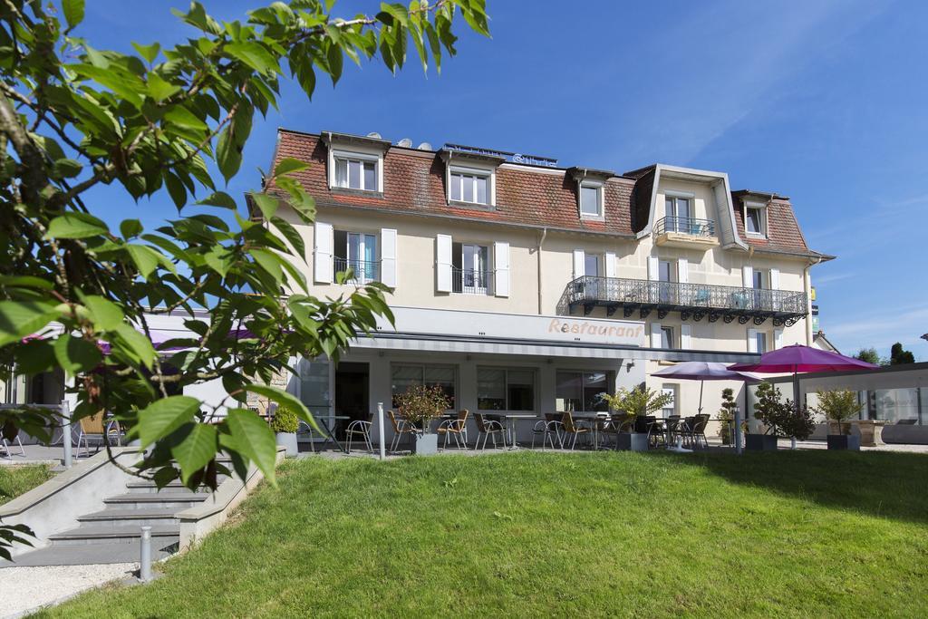 Logis Hotel Restaurant Spa Beau Site Luxeuil-les-Bains Exterior foto